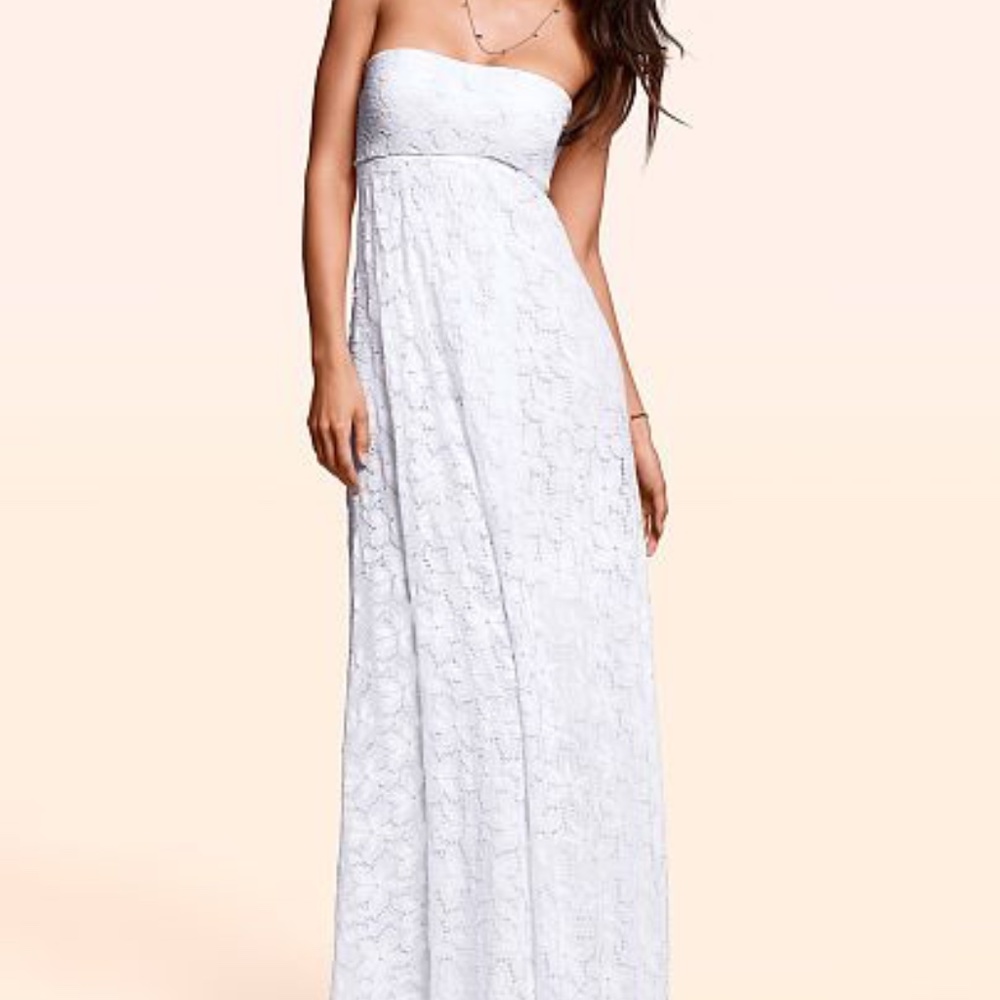 Victoria's Secret Fold Over Multiway Maxi Dress M